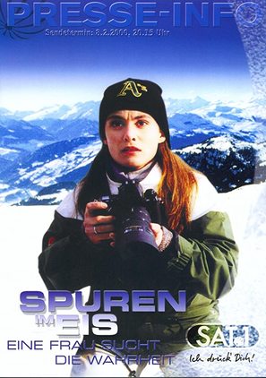 Spuren im Eis - Eine Frau sucht die Wahrheit - German Movie Poster (thumbnail)