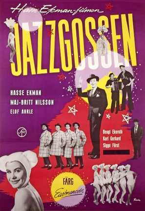Jazzgossen - Swedish Movie Poster (thumbnail)