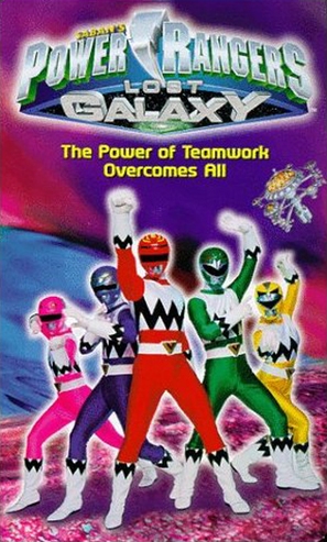 &quot;Power Rangers Lost Galaxy&quot; - VHS movie cover (thumbnail)