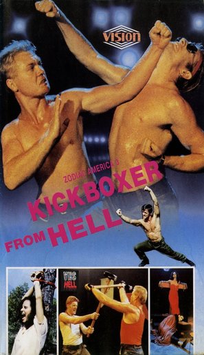 Kickboxer from Hell - Polish VHS movie cover (thumbnail)