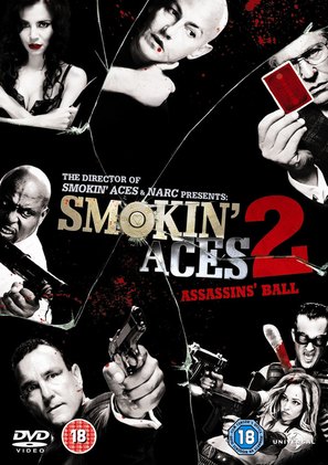 Smokin' Aces 2: Assassins' Ball - British DVD movie cover (thumbnail)