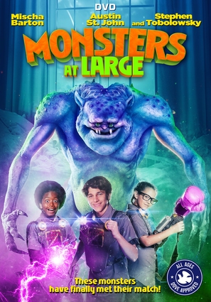 Monsters at Large - DVD movie cover (thumbnail)