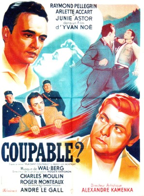 Coupable? - French Movie Poster (thumbnail)