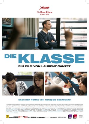 Entre les murs - German Movie Poster (thumbnail)