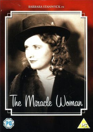 The Miracle Woman - British DVD movie cover (thumbnail)