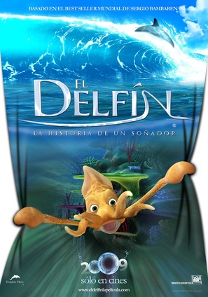 El delf&iacute;n: La historia de un so&ntilde;ador - Peruvian Movie Poster (thumbnail)