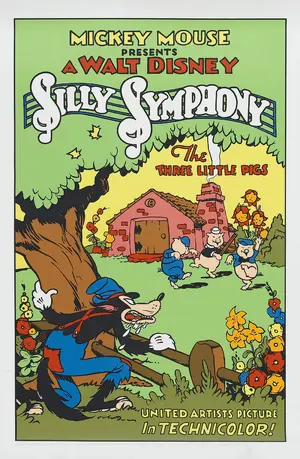 Three Little Pigs Poster