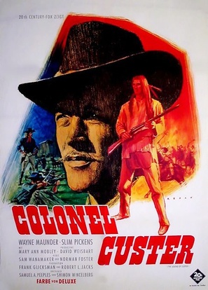 &quot;Custer&quot; - German Movie Poster (thumbnail)