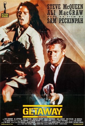 The Getaway - French Movie Poster (thumbnail)