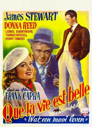 It&#039;s a Wonderful Life - Belgian Movie Poster (thumbnail)