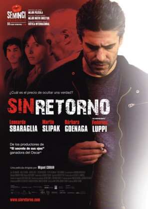 Sin retorno - Spanish Movie Poster (thumbnail)