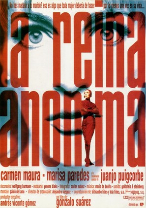 La reina an&oacute;nima - Spanish Movie Poster (thumbnail)