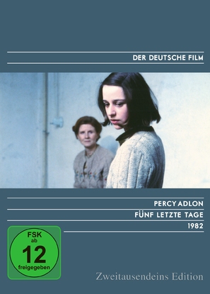 F&uuml;nf letzte Tage - German DVD movie cover (thumbnail)
