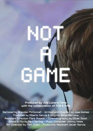 Not a Game - British Movie Poster (thumbnail)