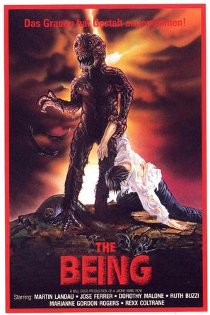 The Being - German VHS movie cover (thumbnail)