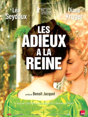 Les adieux &agrave; la reine - French Movie Poster (thumbnail)