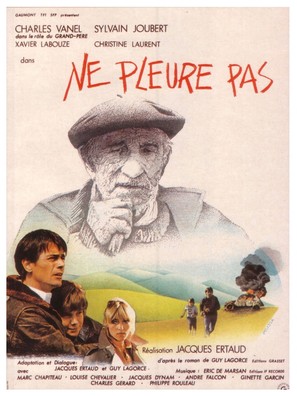 Ne pleure pas - French Movie Poster (thumbnail)