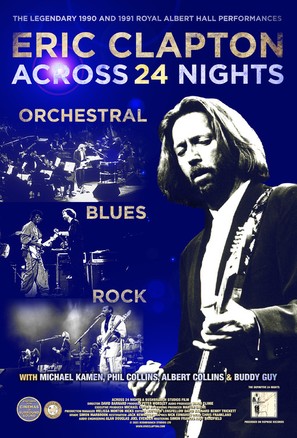Eric Clapton: Across 24 Nights - British Movie Poster (thumbnail)