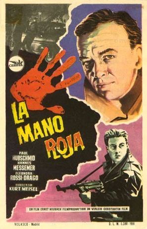 Die rote Hand - Spanish Movie Poster (thumbnail)