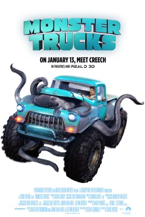 Monster Trucks - Movie Poster (thumbnail)