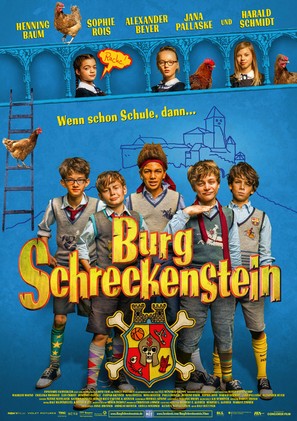 Burg Schreckenstein - German Movie Poster (thumbnail)