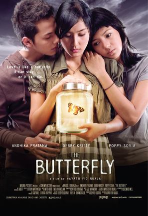 The Butterfly - Indonesian Movie Poster (thumbnail)