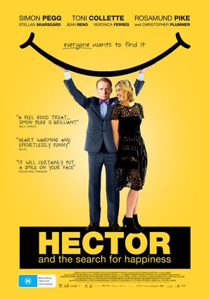 Hector and the Search for Happiness - Australian Movie Poster (thumbnail)