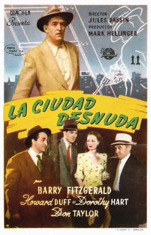 The Naked City - Spanish Movie Poster (thumbnail)