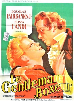 The Amateur Gentleman - French Movie Poster (thumbnail)