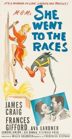 She Went to the Races - Movie Poster (thumbnail)