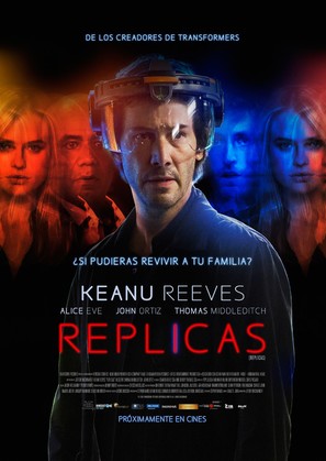 Replicas - Colombian Movie Poster (thumbnail)