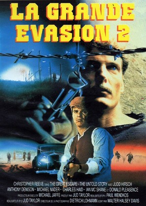 The Great Escape II: The Untold Story - French VHS movie cover (thumbnail)