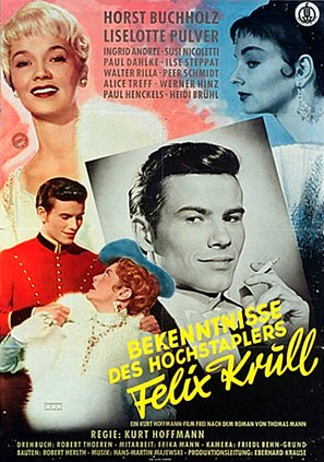 Bekenntnisse des Hochstaplers Felix Krull - German Movie Poster (thumbnail)
