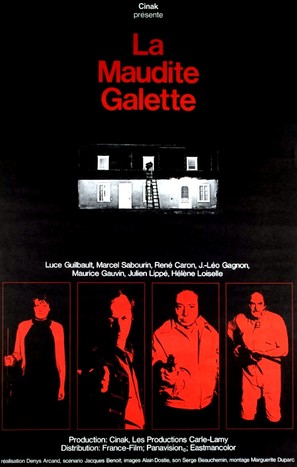 La maudite galette - French Movie Poster (thumbnail)