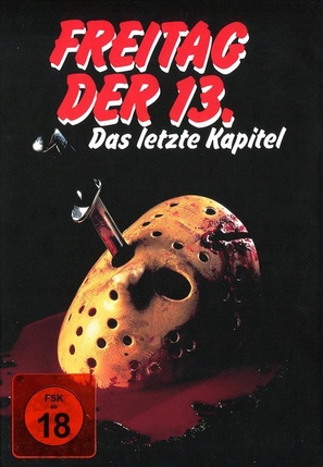 Friday the 13th: The Final Chapter - German Blu-Ray movie cover (thumbnail)