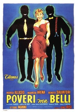 Poveri ma belli - Italian Movie Poster (thumbnail)