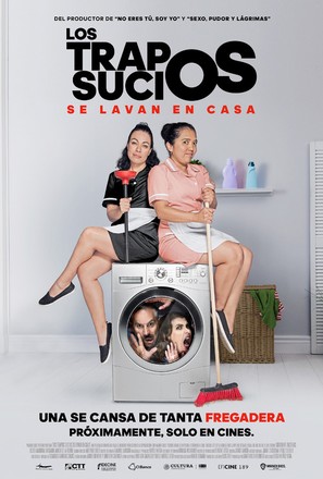 Los Trapos Sucios Se Lavan En Casa - Mexican Movie Poster (thumbnail)