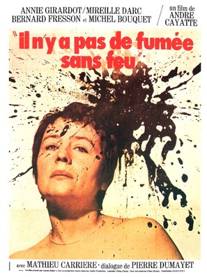 Il n&#039;y a pas de fum&eacute;e sans feu - French Movie Poster (thumbnail)