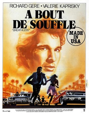 Breathless - French Movie Poster (thumbnail)