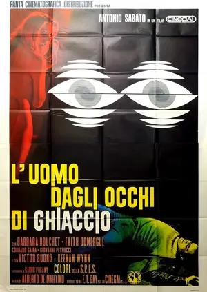 L'uomo dagli occhi di ghiaccio Poster L'uomo dagli occhi di ghiaccio Poster