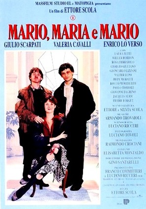 Mario, Maria e Mario - Italian Movie Poster (thumbnail)