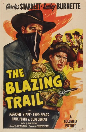 The Blazing Trail - Movie Poster (thumbnail)