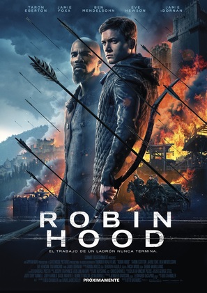 Robin Hood - Chilean Movie Poster (thumbnail)