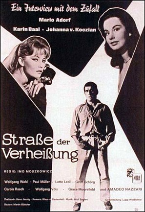 Stra&szlig;e der Verhei&szlig;ung - German Movie Poster (thumbnail)