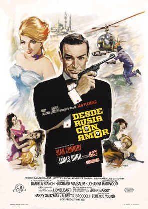 From Russia with Love - Spanish Movie Poster (thumbnail)