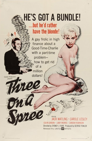 Three on a Spree - British Movie Poster (thumbnail)