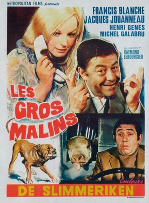 Les gros malins - Belgian Movie Poster (thumbnail)