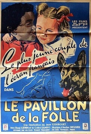 Le pavillon de la folle - French Movie Poster (thumbnail)
