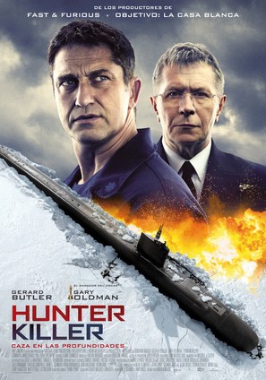 Hunter Killer - Spanish Movie Poster (thumbnail)