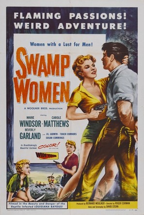Swamp Women - Theatrical movie poster (thumbnail)